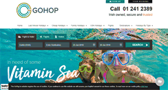 Desktop Screenshot of gohop.ie